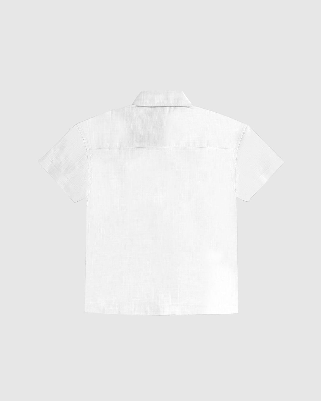 Camisa Infantil Menino Manga Curta Em Algodão Texturizado Malwee Kids - Imagem 24