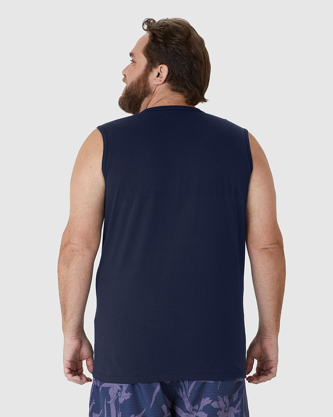 Regata Masculina Plus Size Colors Of Nature Em Algodão - Imagem 20