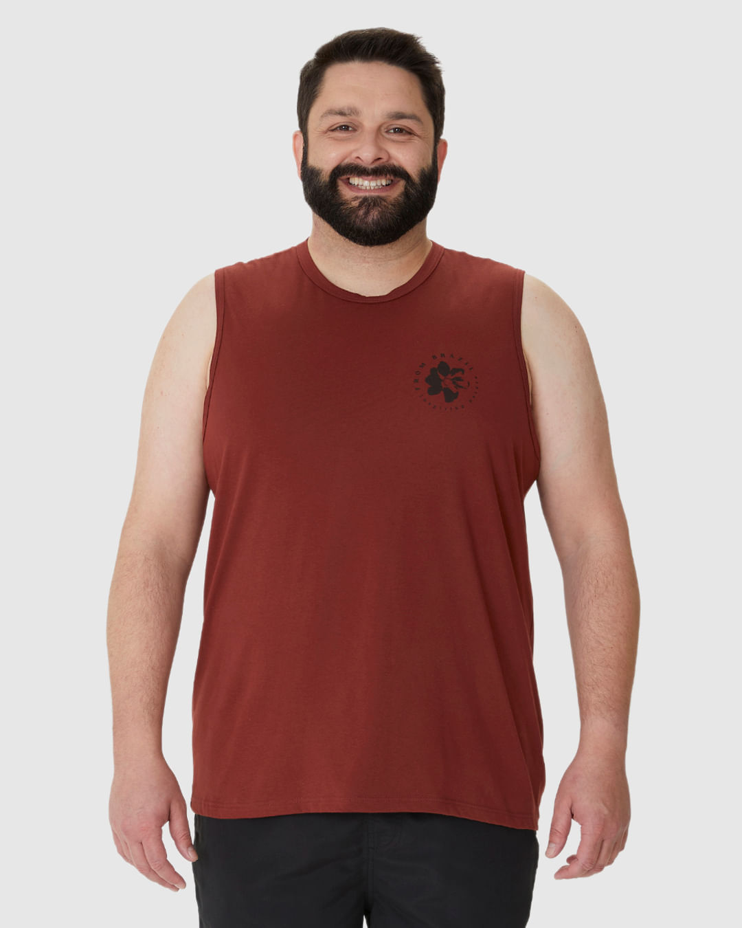 Regata Masculina Plus Size Inspiring Nature Em Algodão - Imagem 22