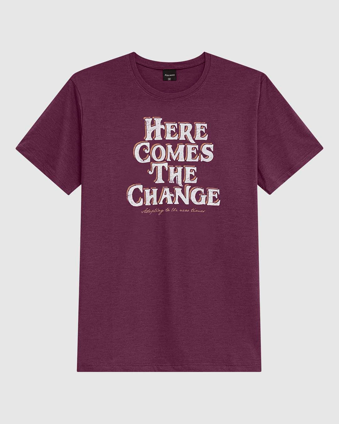 Camiseta Masculina Estampa Lettering Frontal Em Malha Algodão - Imagem 2