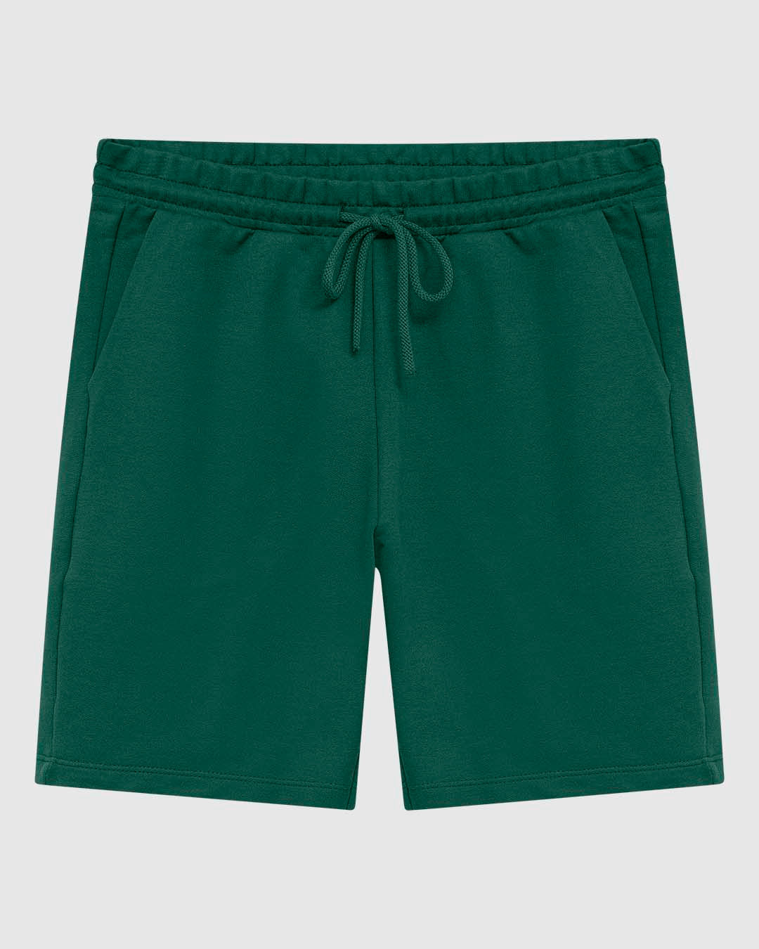 Bermuda Masculina Slim Fit Bolso Faca Em Moletinho - Imagem 7