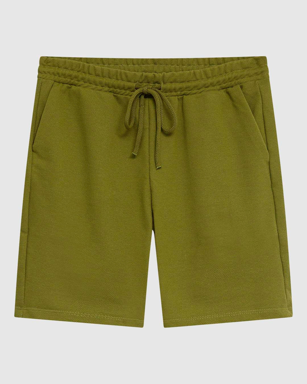 Bermuda Masculina Slim Fit Bolso Faca Em Moletinho