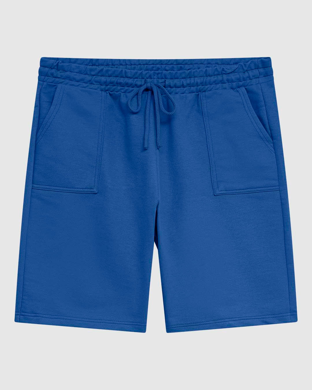 Bermuda Masculina Comfort Bolso Frontal Em Moletom