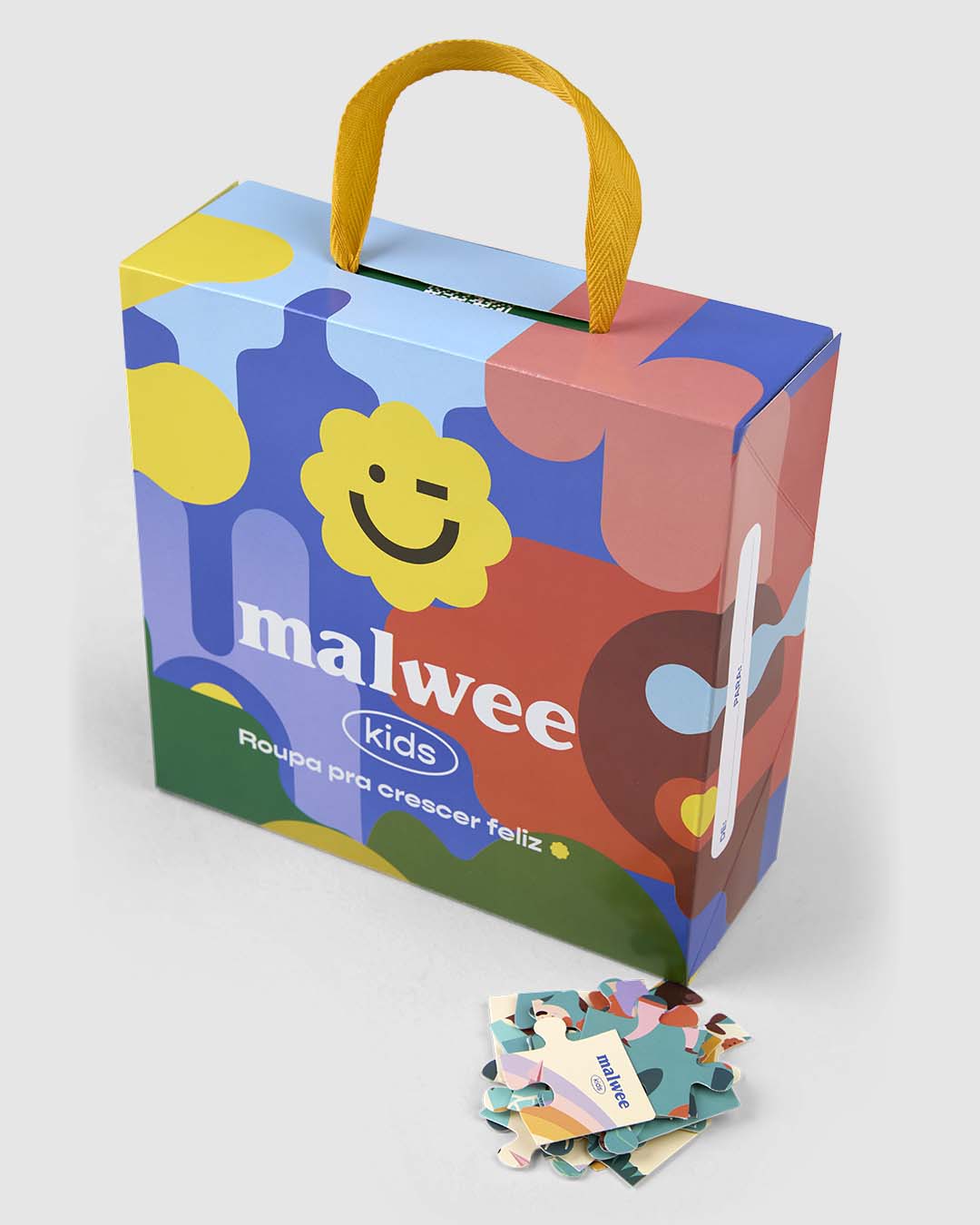 Caixa De Presente Jogo da Memória E Quebra-Cabeça - Malwee Kids - Imagem 2