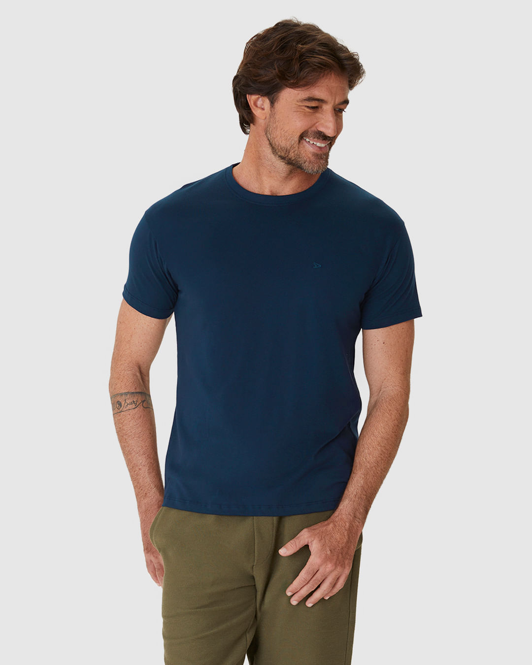 Camiseta Abraço Masculina Em Malha Comfy Touch - Imagem 21