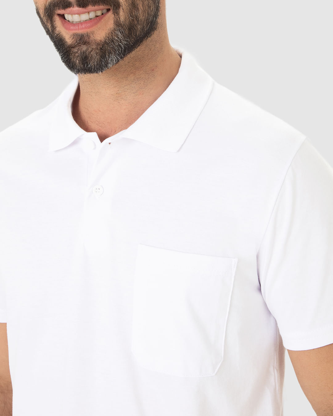 Camisa Polo Básica Masculina Gola Esporte Em Algodão - Imagem 13