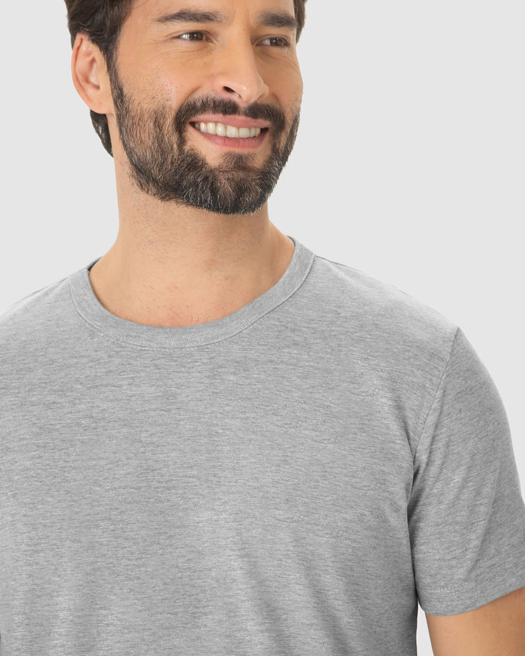 Camiseta Original Masculina Decote Redondo Em Algodão - Imagem 3