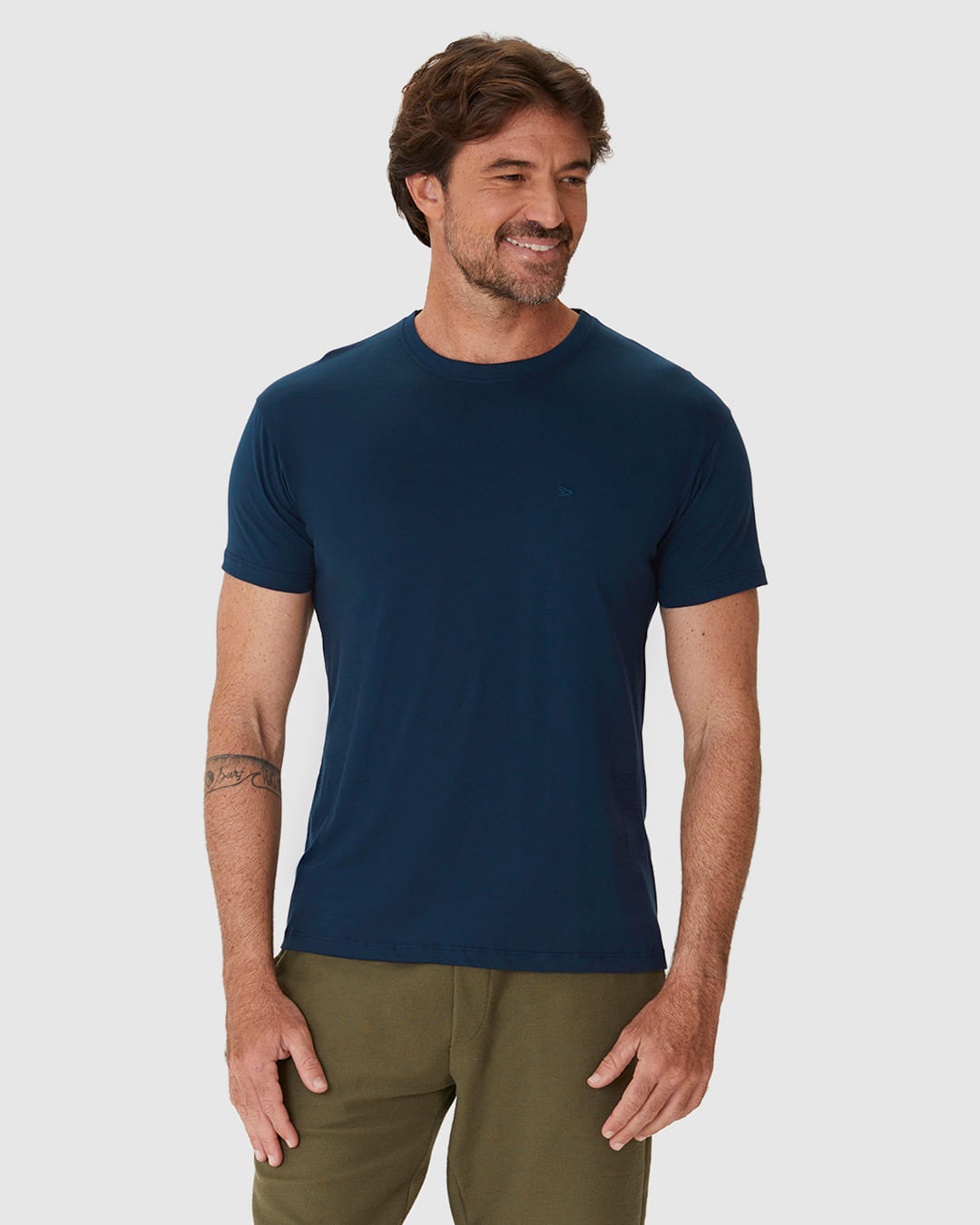 Camiseta Abraço Masculina Em Malha Comfy Touch - Imagem 9