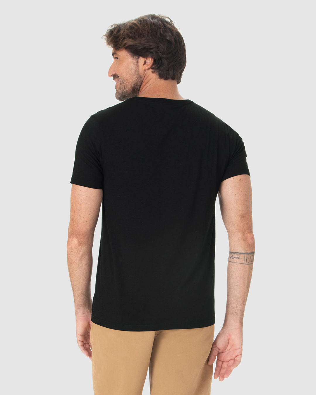 Camiseta Movimento Masculina Decote Redondo Em Malha Anti Odor - Imagem 10