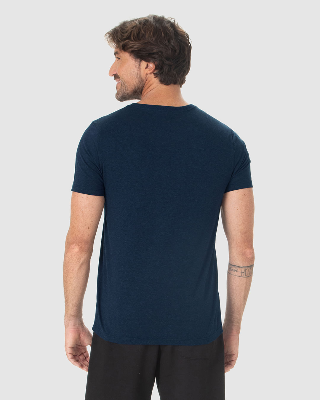 Camiseta Movimento Masculina Decote Redondo Em Malha Anti Odor - Imagem 10