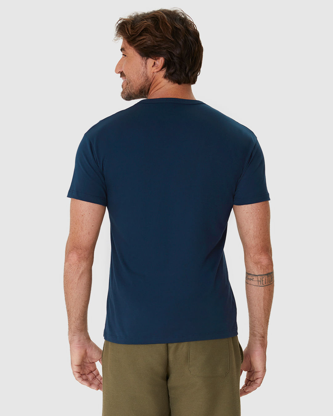 Camiseta Abraço Masculina Em Malha Comfy Touch - Imagem 20