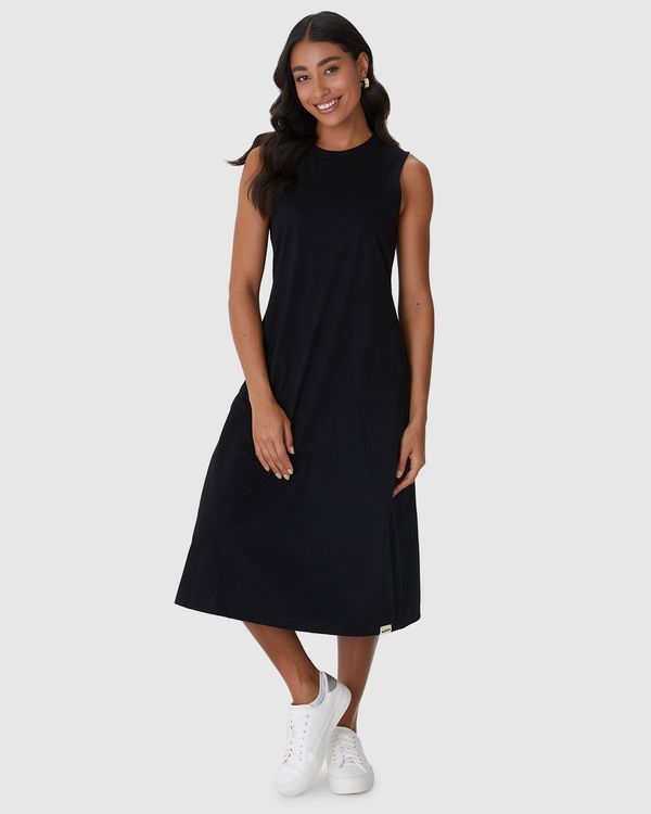 Vestido Ar.voree Feminino Especial Com Estampa Malwee Preto - M