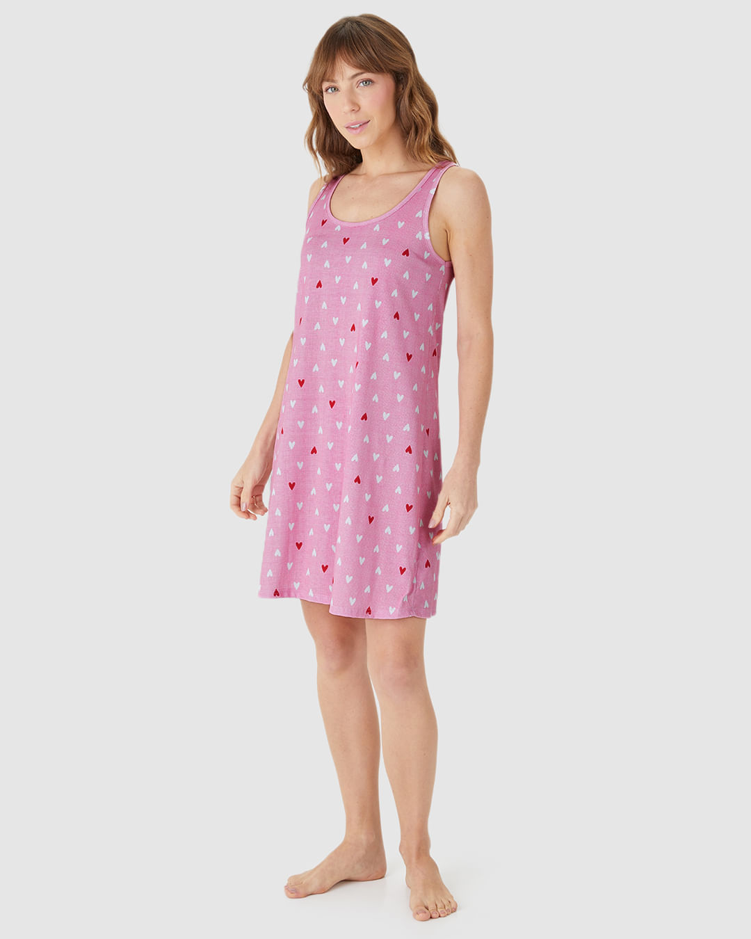 Camisola Feminina Slim Nadador Estampa Digital Em Algodão - Imagem 7