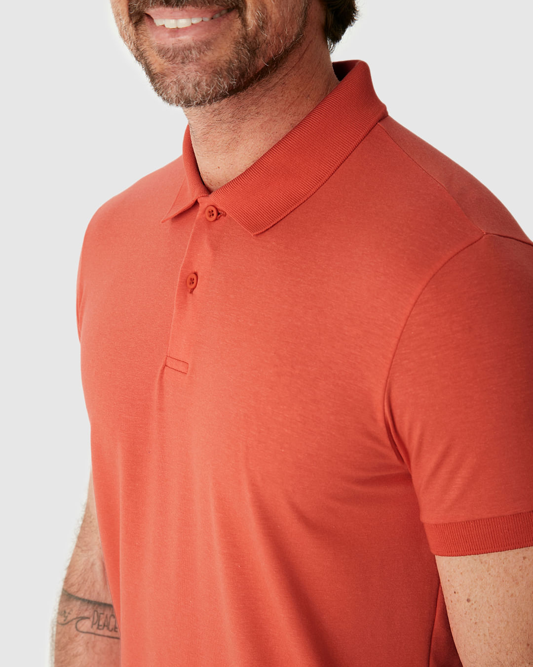Camisa Polo Movimento Slim Peitilho Frontal Em Malha Anti Odor - Imagem 23