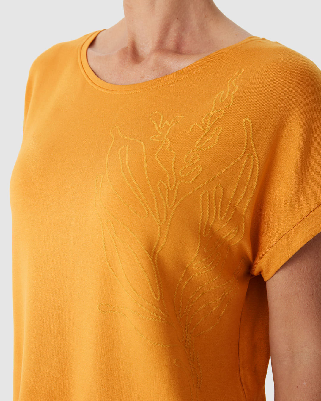 Blusa Ampla Feminina Estampa Puff Em Moletinho De Viscose - Imagem 23
