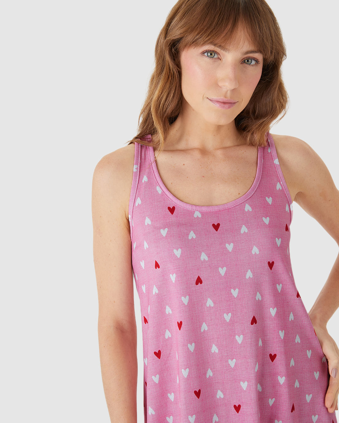 Camisola Feminina Slim Nadador Estampa Digital Em Algodão - Imagem 23