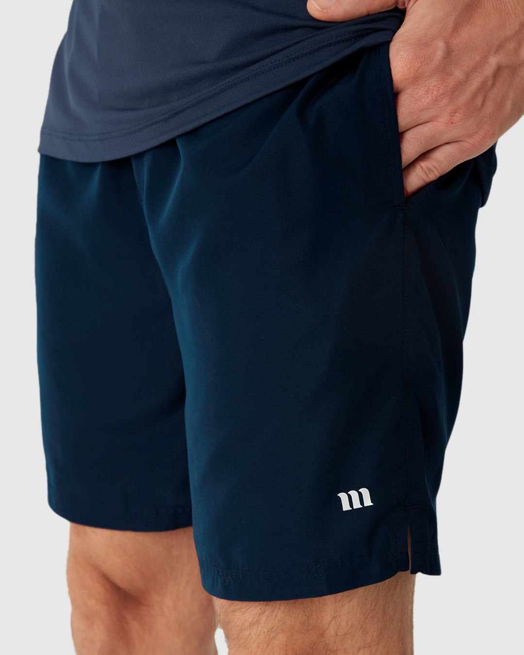 Shorts Esportivo Masculino Cadarço Interno Funcional Em Tafetá Malwee Active - Imagem 23