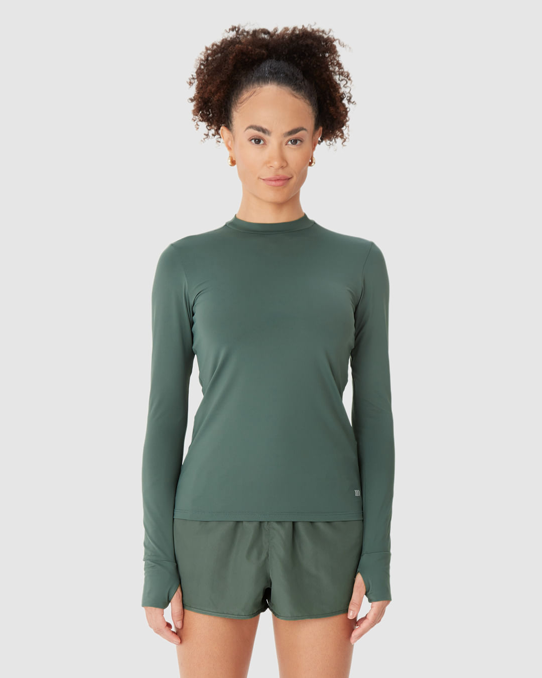 Blusa Esportiva Feminina Manga Com Abertura Para Dedo E Proteção UV50+ Malwee Active - Imagem 9