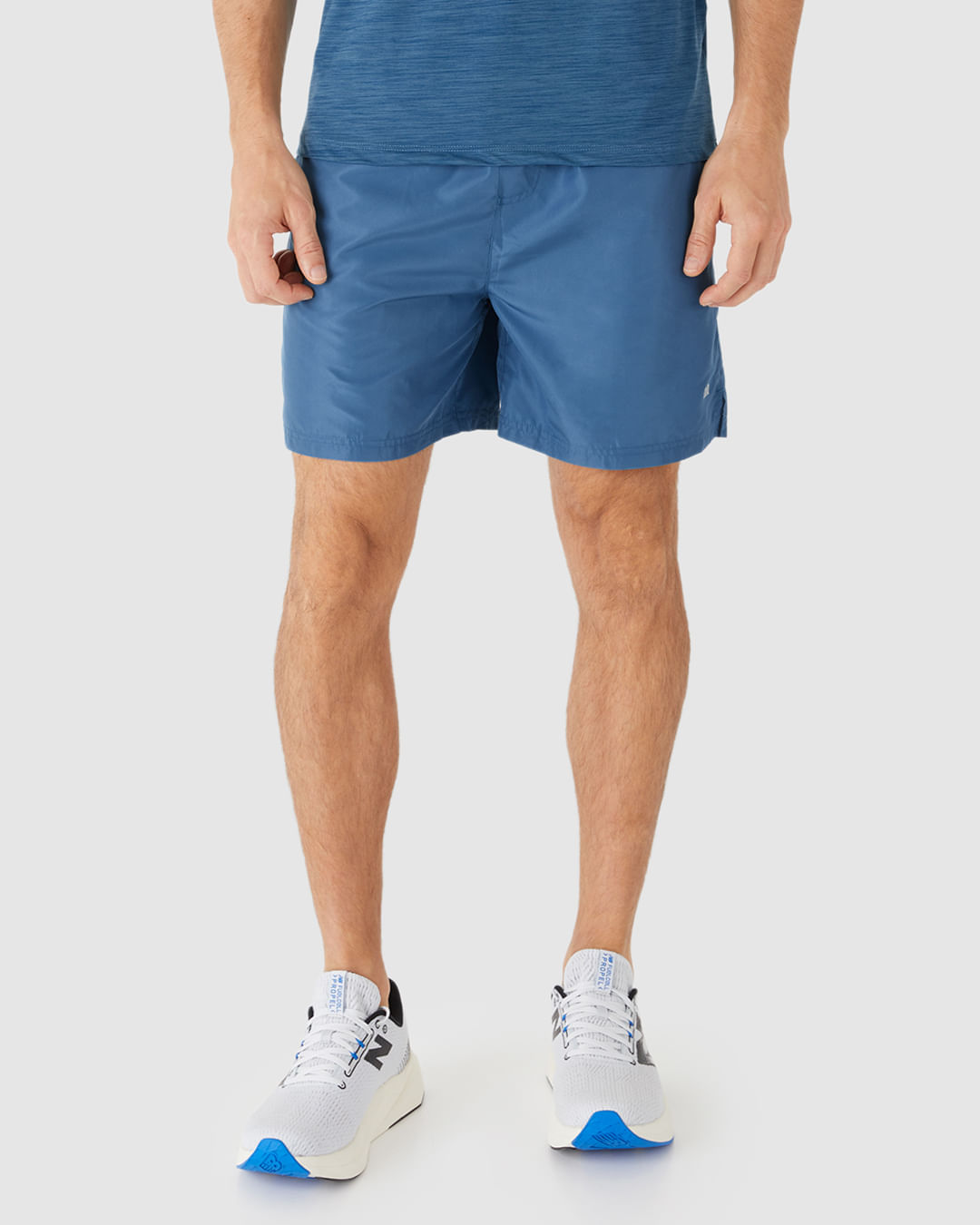 Shorts Esportivo Masculino Cadarço Interno Funcional Em Tafetá Malwee Active - Imagem 9