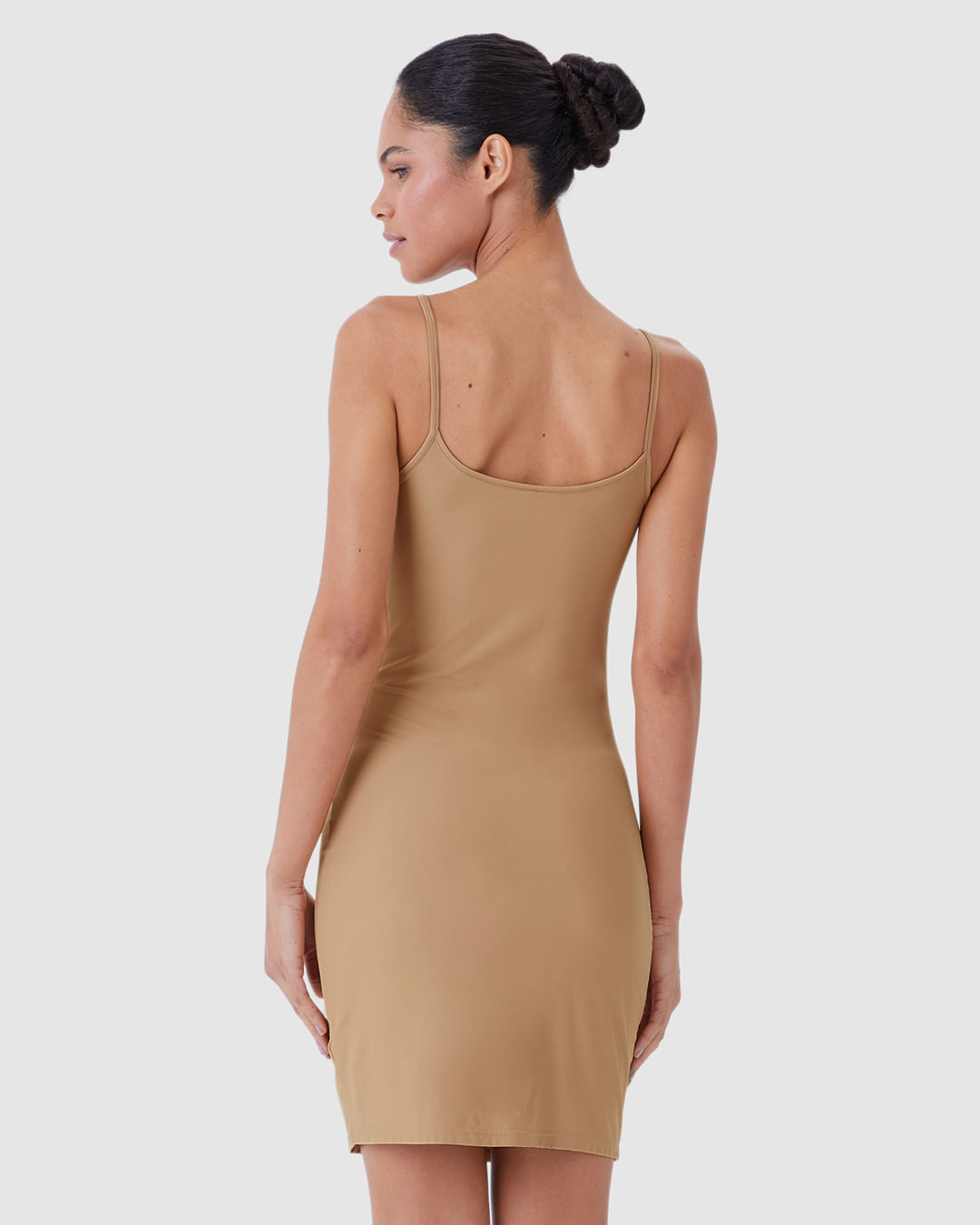 Vestido Íntimo Feminino Alça Fina Em Malha Conforto Dry - Imagem 20
