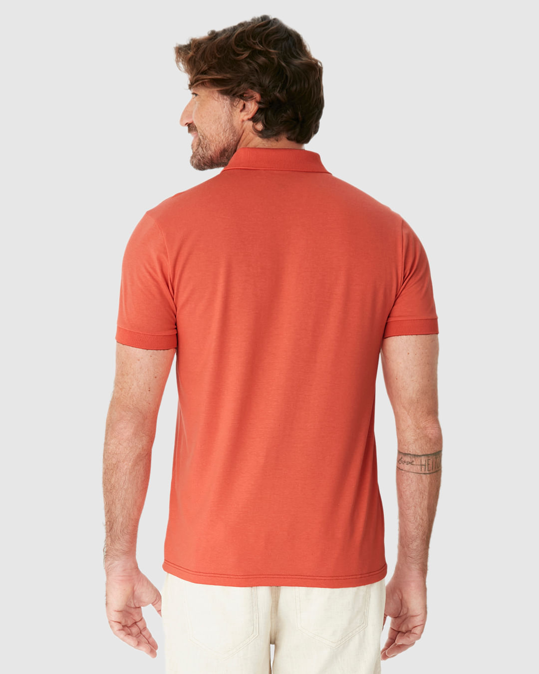 Camisa Polo Movimento Slim Peitilho Frontal Em Malha Anti Odor - Imagem 20