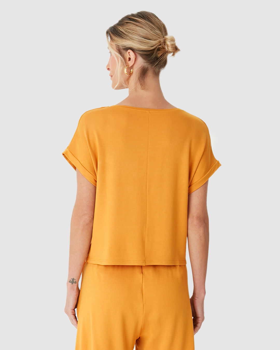 Blusa Ampla Feminina Estampa Puff Em Moletinho De Viscose - Imagem 25