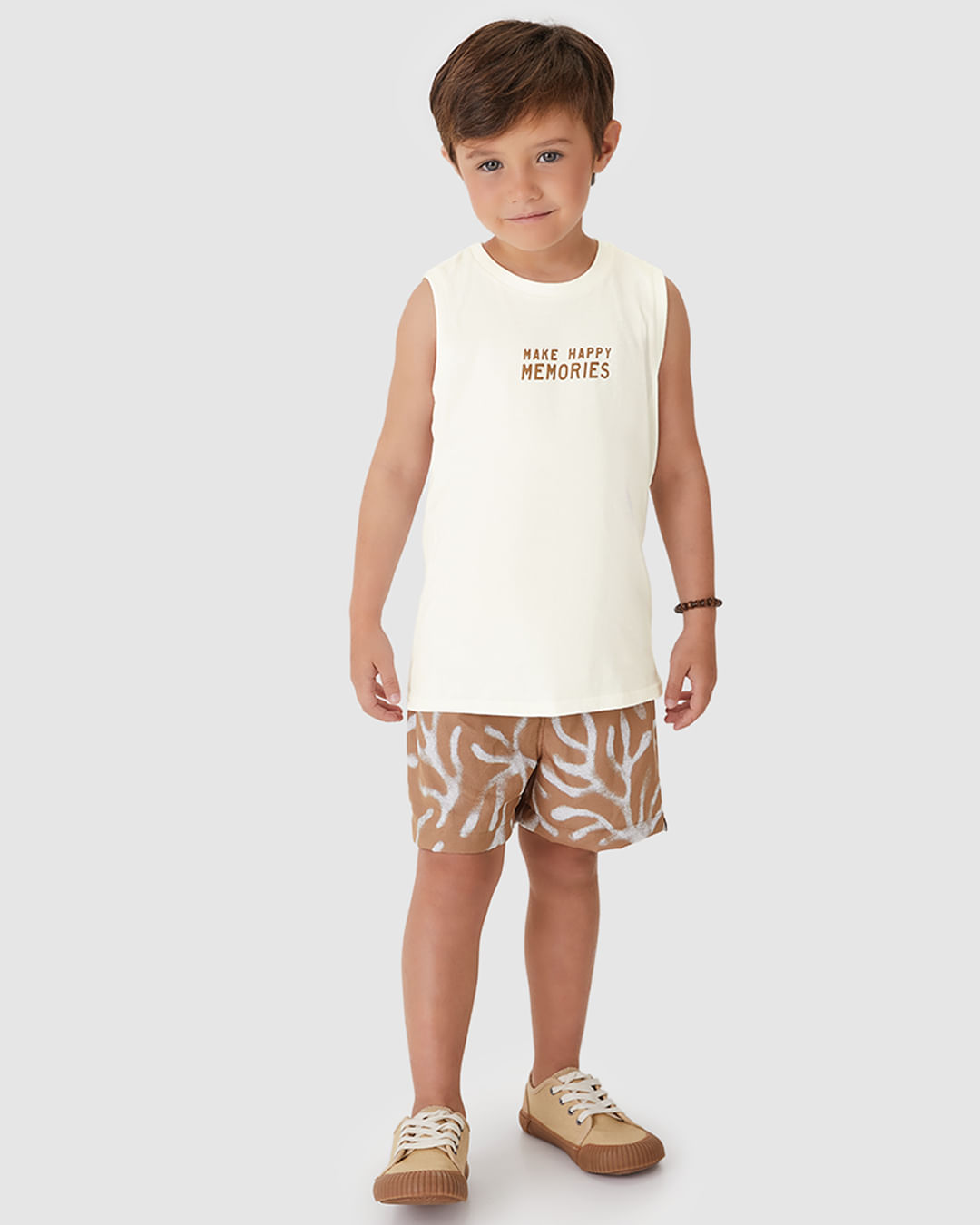 Conjunto Menino Regata Estampa Costas Summertime Em Algodão - Carinhoso - Imagem 21