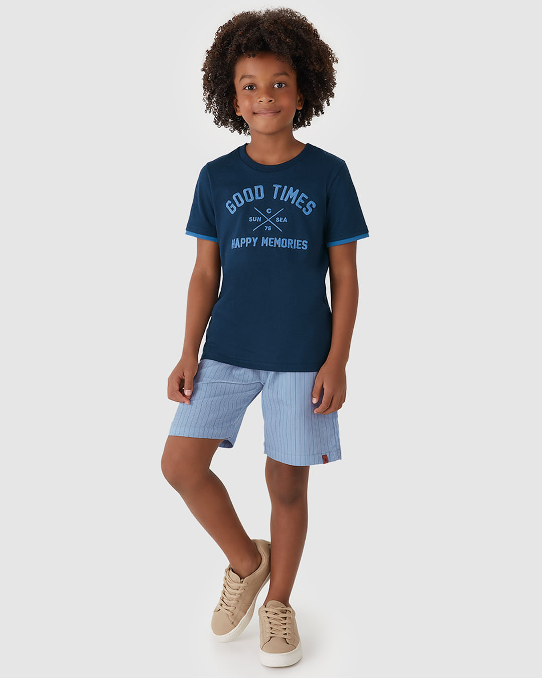 Conjunto Menino Good Time Happy Memories Em Algodão - Carinhoso - Imagem 11