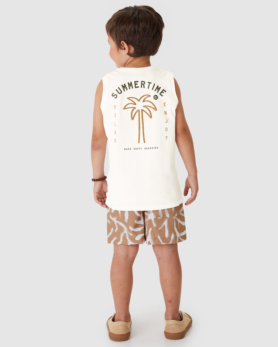 Conjunto Menino Regata Estampa Costas Summertime Em Algodão - Carinhoso - Imagem 18