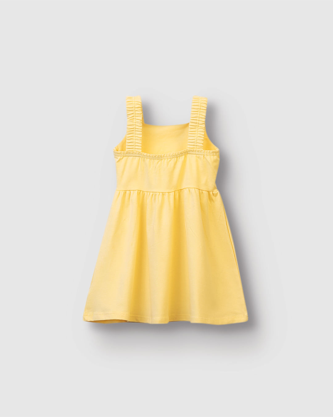 Vestido Menina Rodado Decote Com Bordado Em Algodão - Carinhoso - Imagem 2