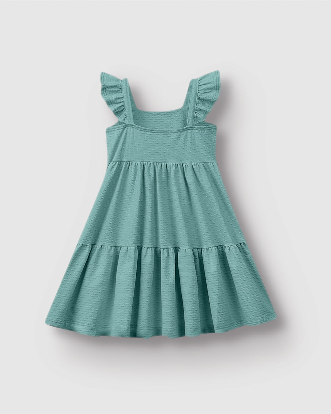 Vestido Menina Alça Babado Com Aplique Pérola Malha Texturizada - Carinhoso - Imagem 21