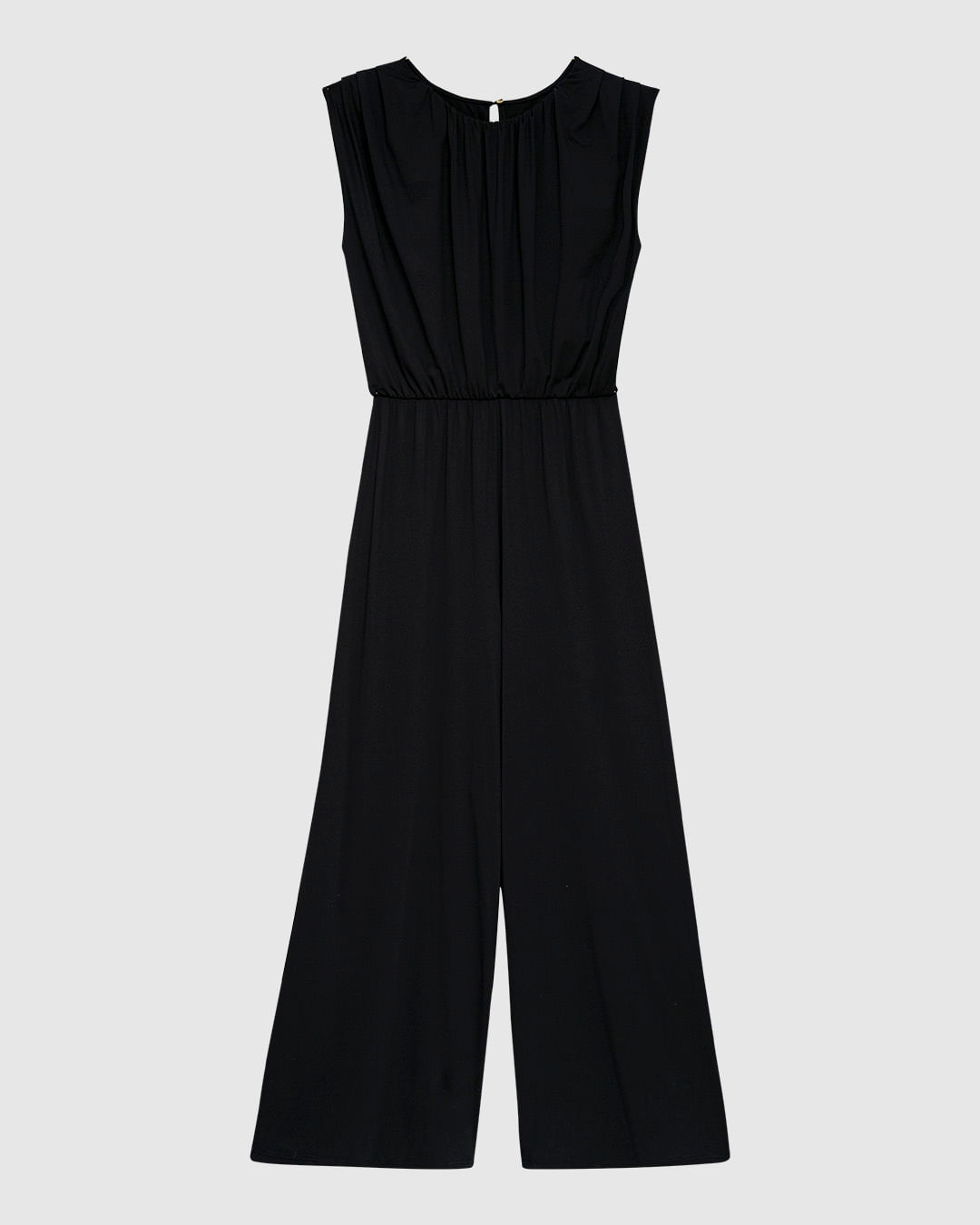 Macacão Feminino Wide Leg Decote Gota Costas Em Malha Conforto Dry - ENFIM - Imagem 7