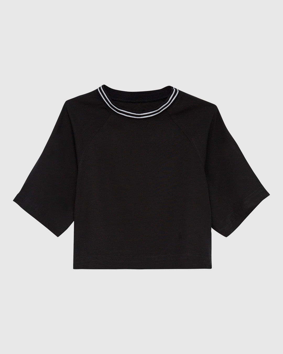 Blusa Box Feminina Decote Retilínea Estampa Digital em Viscose - ENFIM
