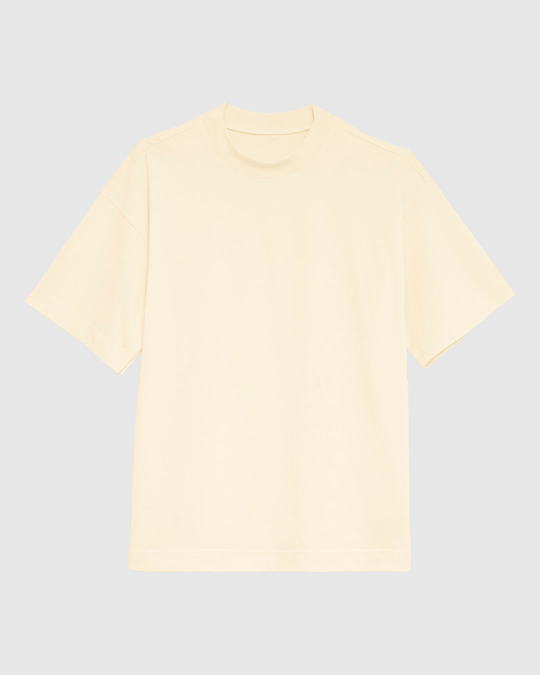 Camiseta Ampla Feminina Cava Deslocada Em Algodão - ENFIM