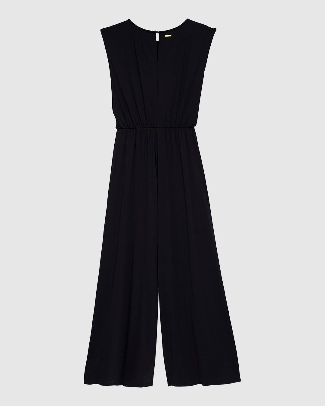 Macacão Feminino Wide Leg Decote Gota Costas Em Malha Conforto Dry - ENFIM - Imagem 4