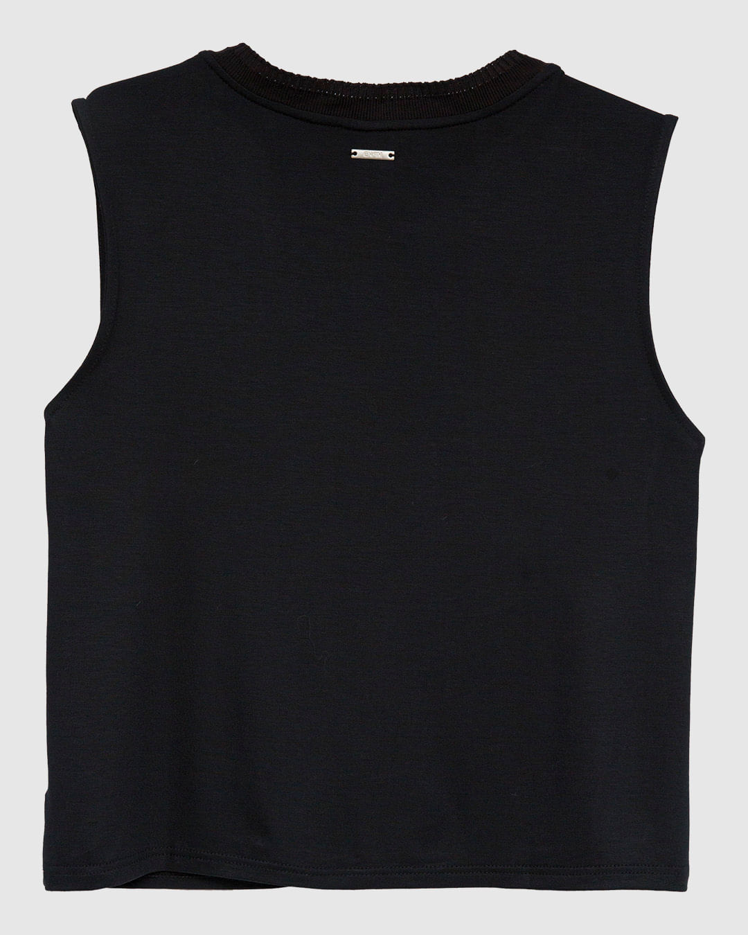 Blusa Básica Feminina Decote Redondo Em Malha Viscose Stretch - ENFIM - Imagem 10