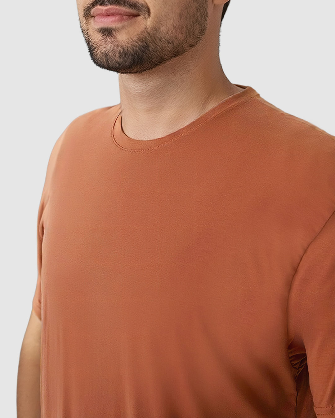 Camiseta Masculina Regular Gola Redonda Manga Curta Em Algodão - Imagem 13