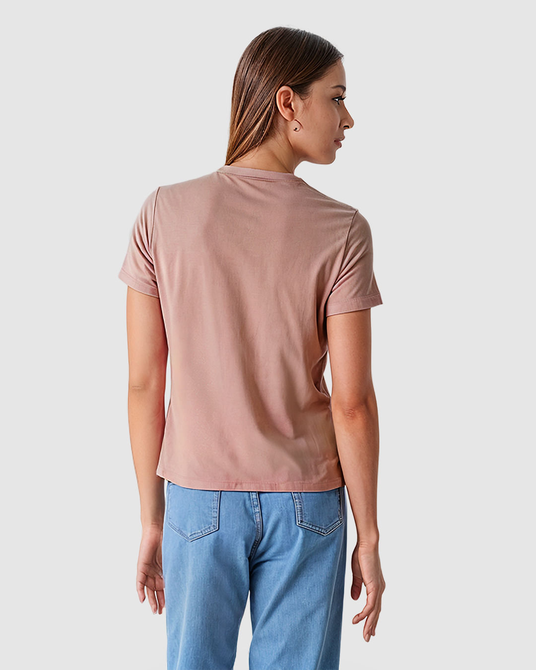 Camiseta Feminina Estampa Ilustrativa Floral Em Algodão - Imagem 9