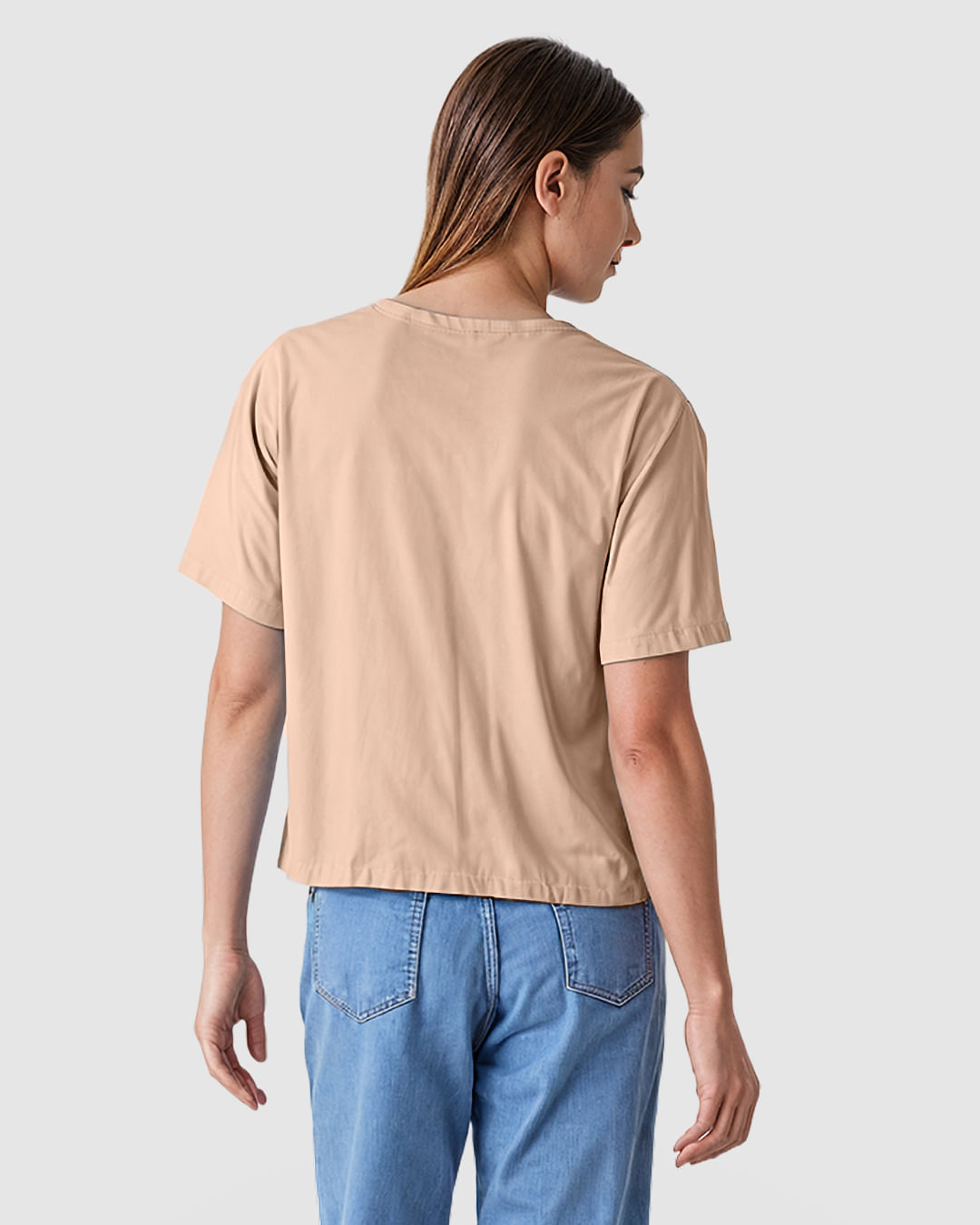 Blusa Feminina Reta Manga Curta Godê Em Algodão - Imagem 14