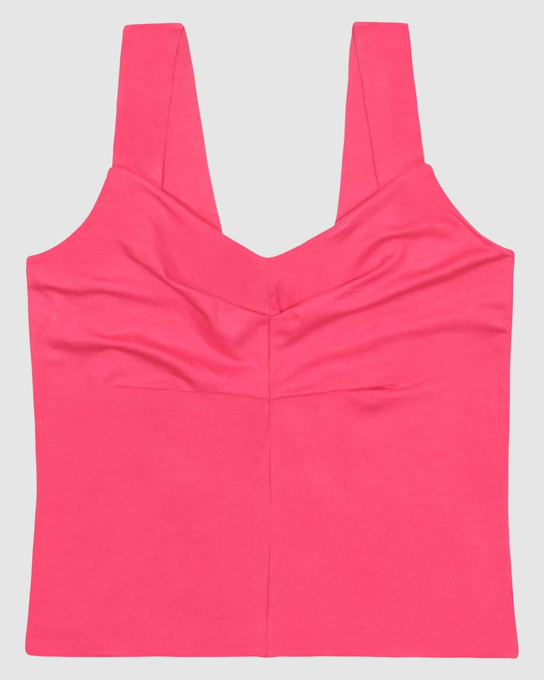 Regata Feminina Decote V Alça Larga Em Viscose Stretch - Imagem 10