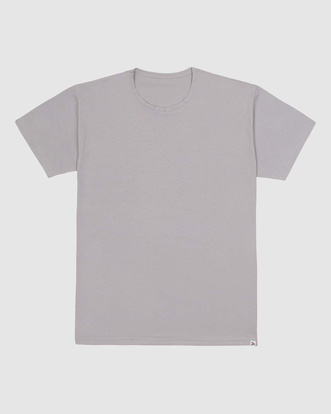 Camiseta Masculina Regular Gola Redonda Manga Curta Em Algodão - Imagem 5
