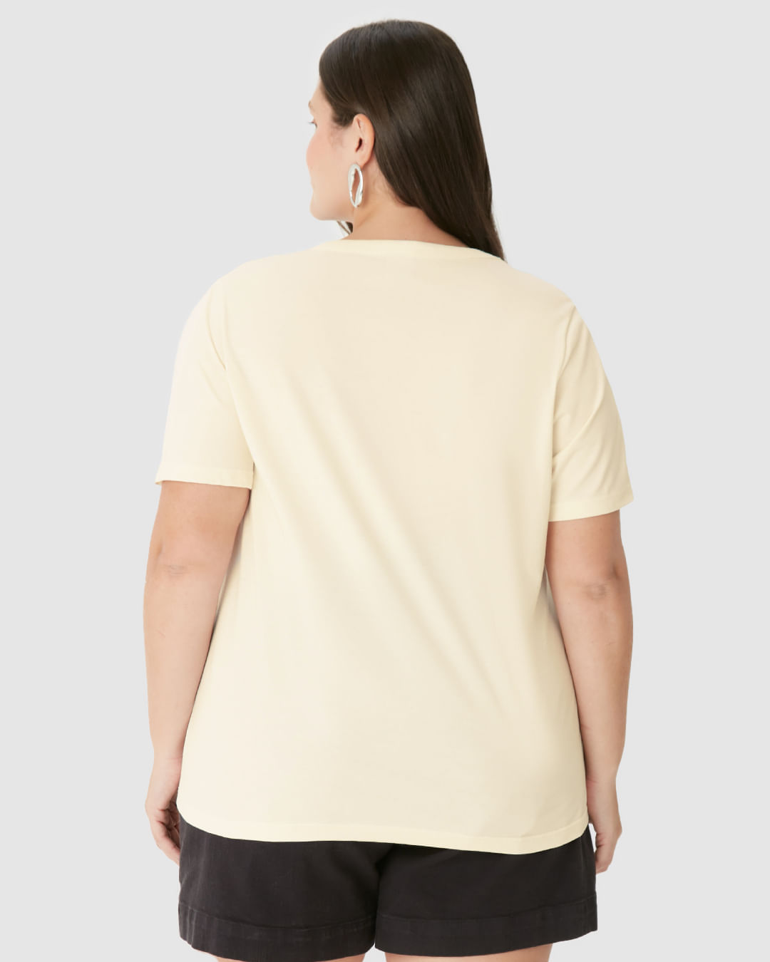 Camiseta Feminina Plus Size Estampa Welcome To The Party Em Algodão - Imagem 15
