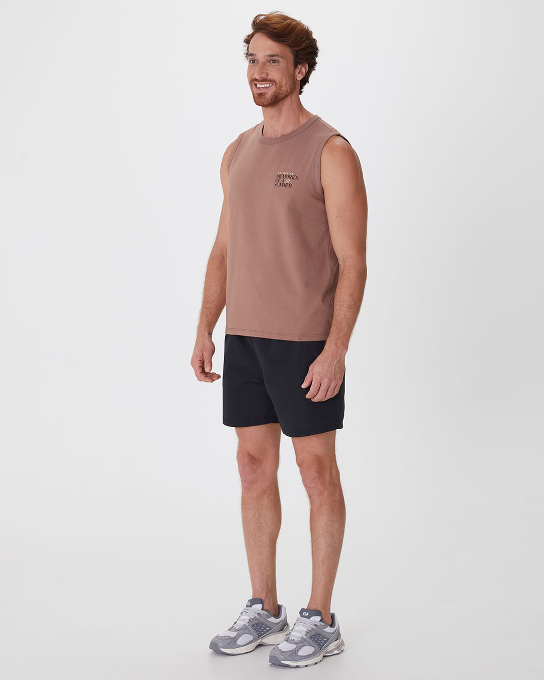 Regata Masculina Machão Estampa Frente E Costas Em Malha Linho - Imagem 14