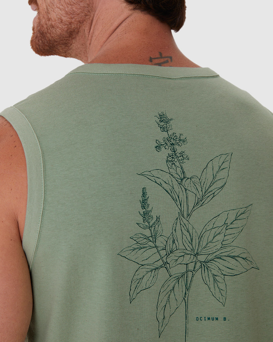 Regata Masculina Machão Estampa Frente E Costas Em Malha Linho - Imagem 15