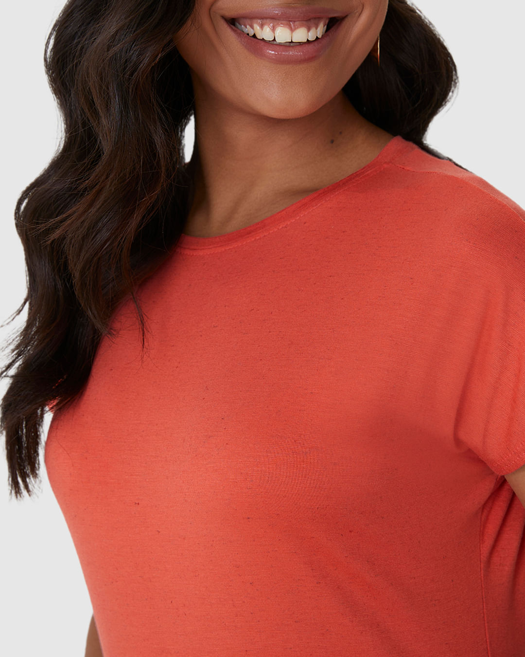 Vestido Midi Feminino Fenda Lateral Em Malha Viscolinho Stretch - Imagem 33