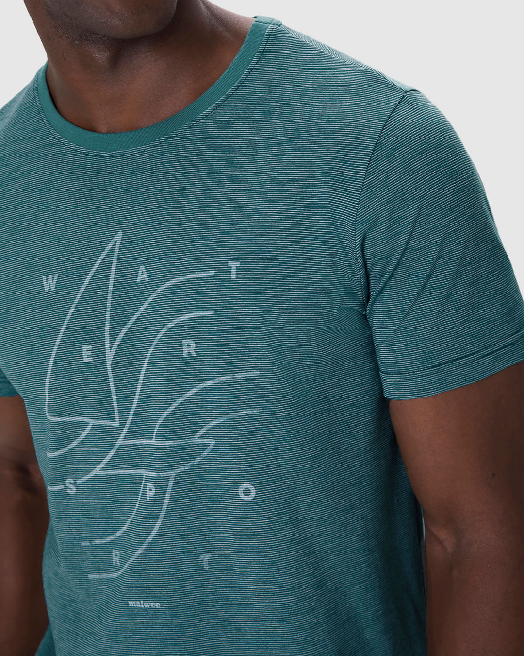 Camiseta Masculina Slim Water Sport Em Malha Fio A Fio - Imagem 23