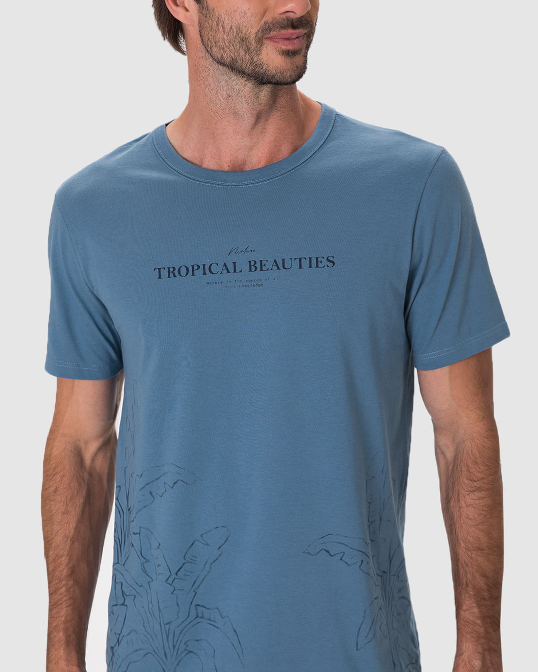 Camiseta Masculina Welcome To The Resort Estampada Em Algodão - Imagem 13