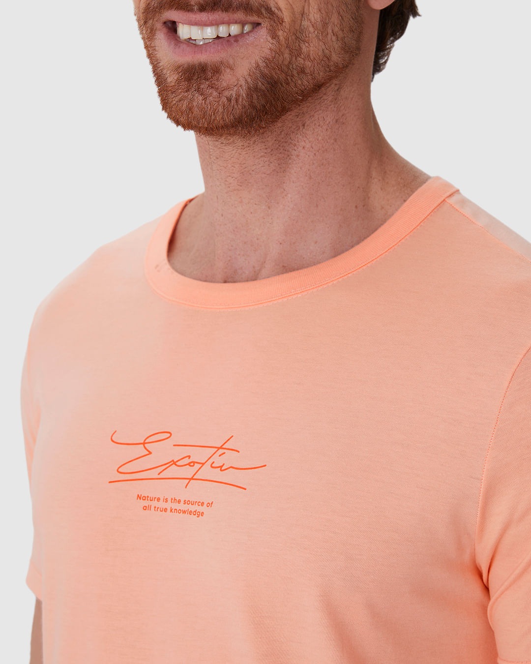 Camiseta Masculina Slim Estampada Em Algodão - Imagem 13