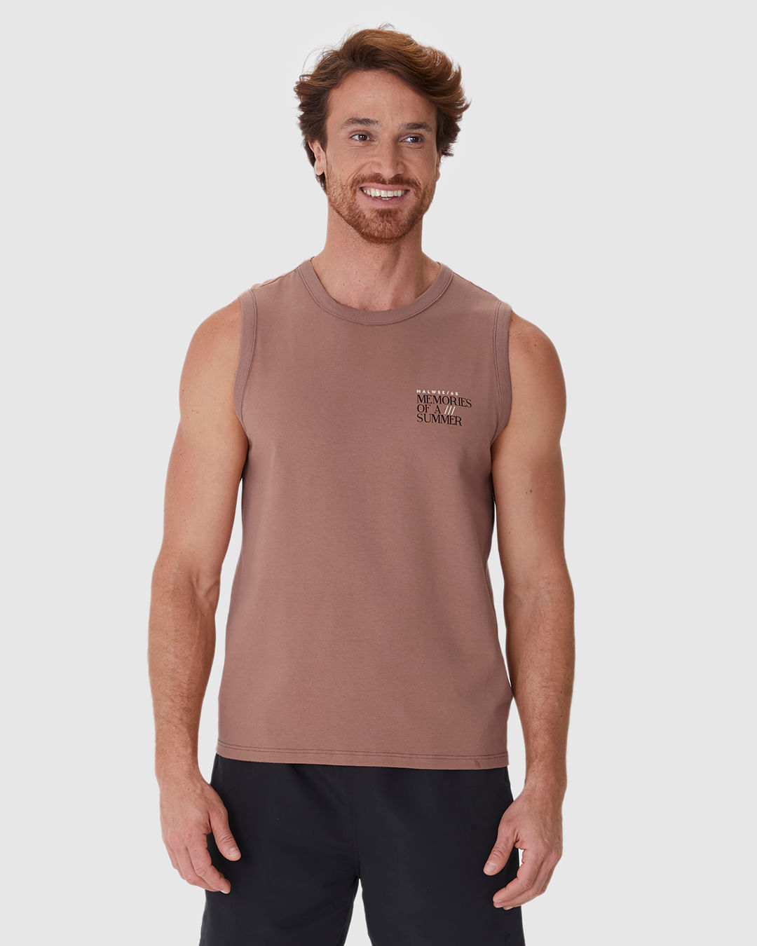 Regata Masculina Machão Estampa Frente E Costas Em Malha Linho - Imagem 16