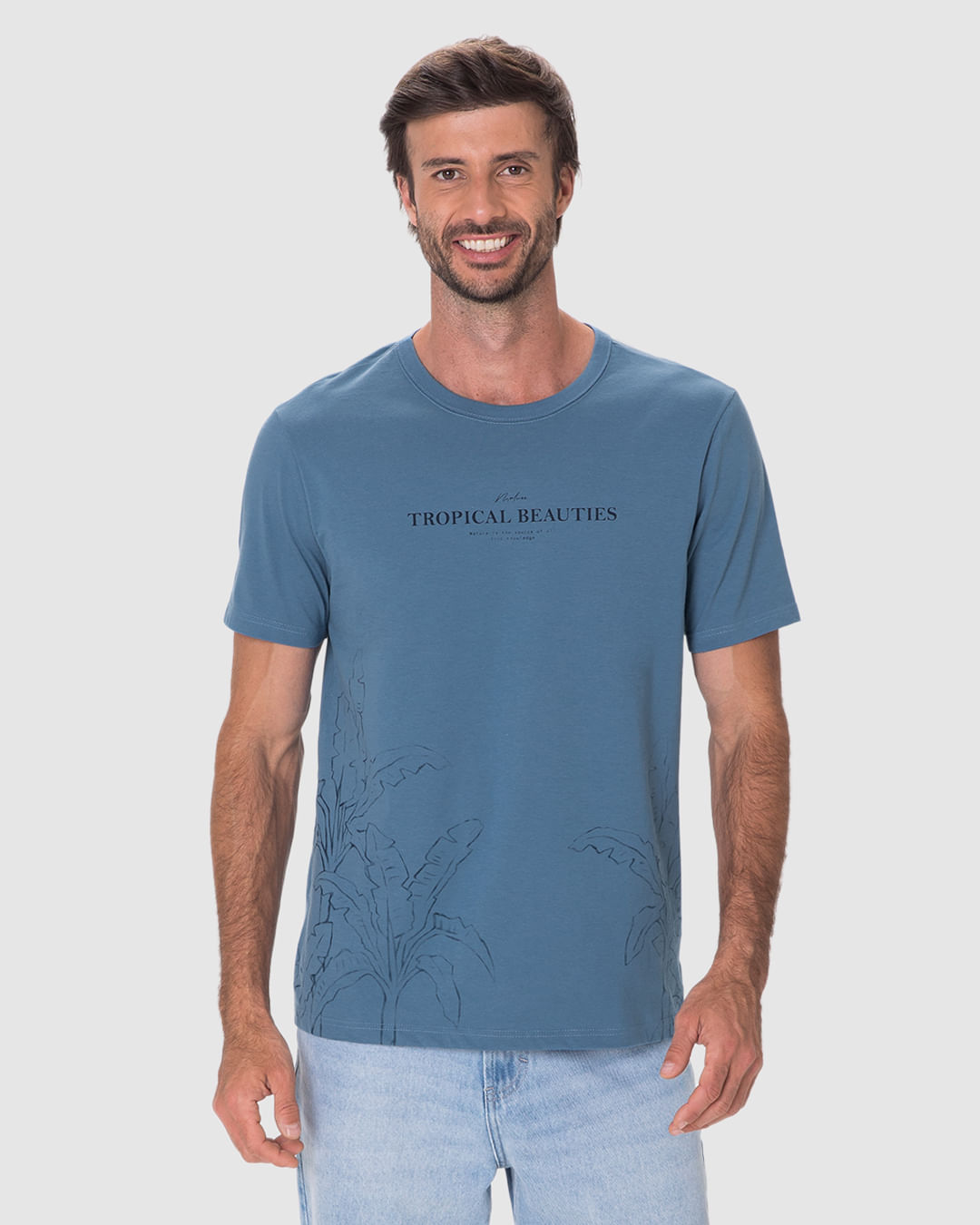 Camiseta Masculina Welcome To The Resort Estampada Em Algodão - Imagem 24